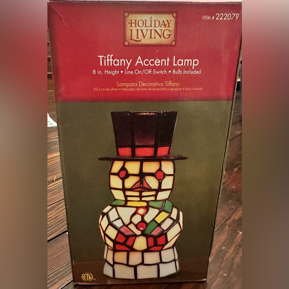 Vintage Holiday Living Snowman Light